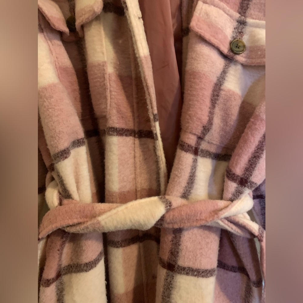 Pink plaid jacket - Picture 6 of 6